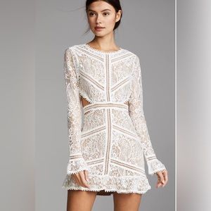 For Love & Lemons Emerie Cutout Dress